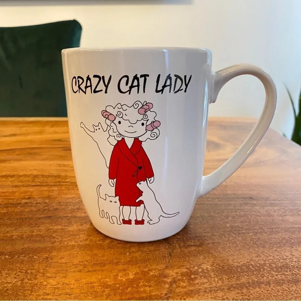Crazy Cat Lady Super Large Mug 20oz - Picture 2 of 12